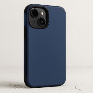Shockproof Solid Color Phone Case with Dual Layer Hybrid Protection