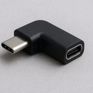 USB C Port Saver or Extender with 90 Degree Angled Design